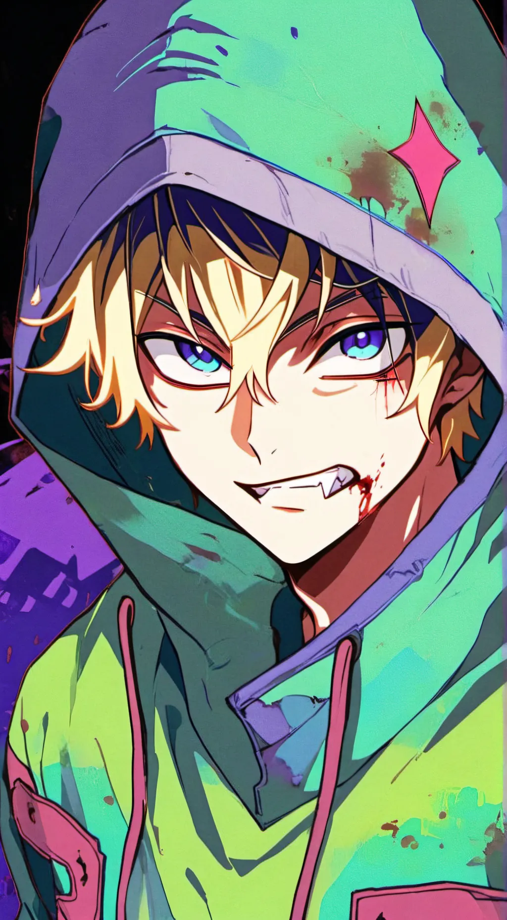 ai character: mysteryon background