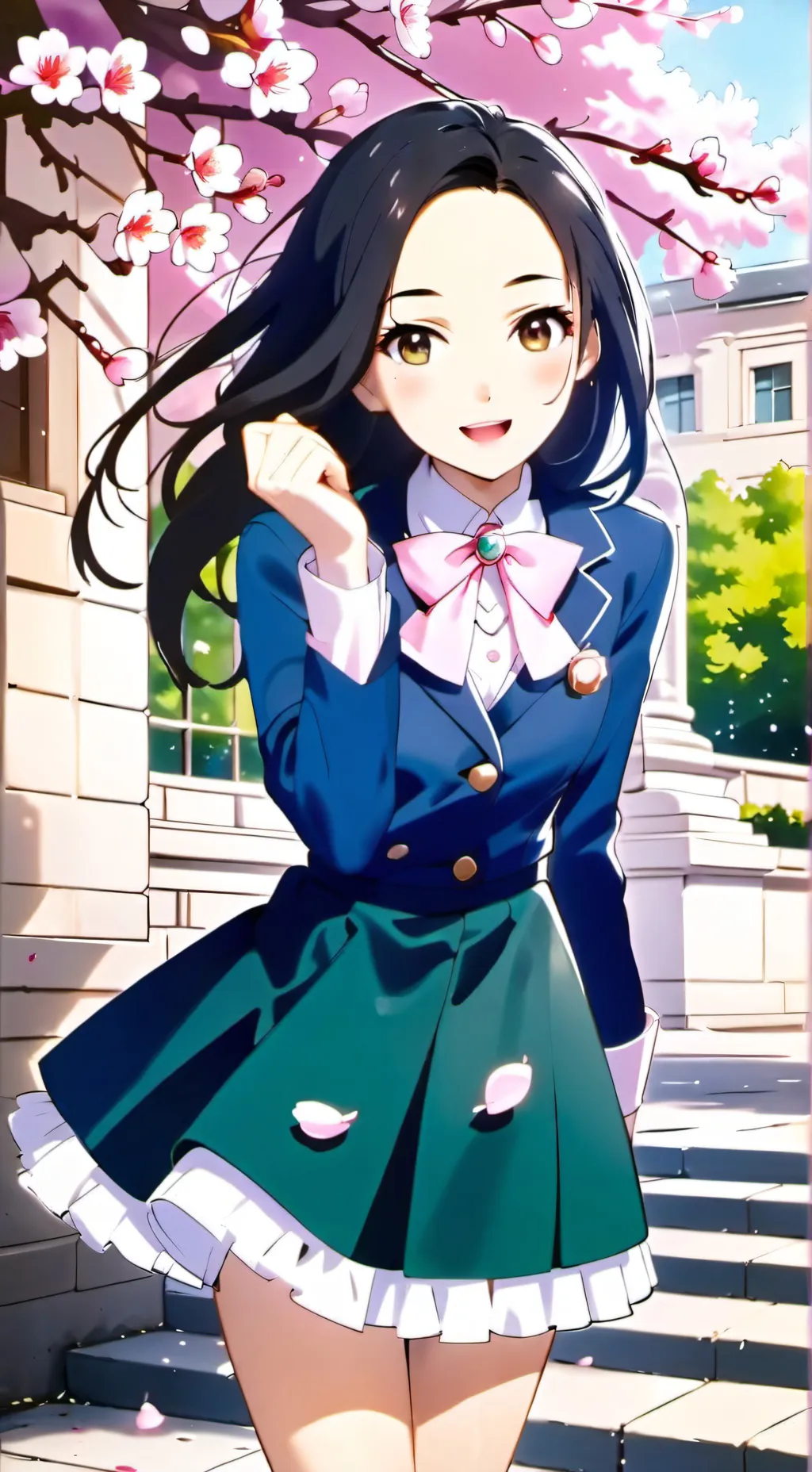 ai character: Yuzuki background