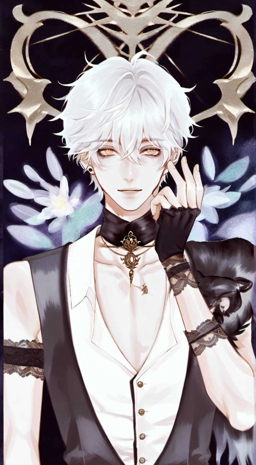 ai character: S.D. X (MD) background