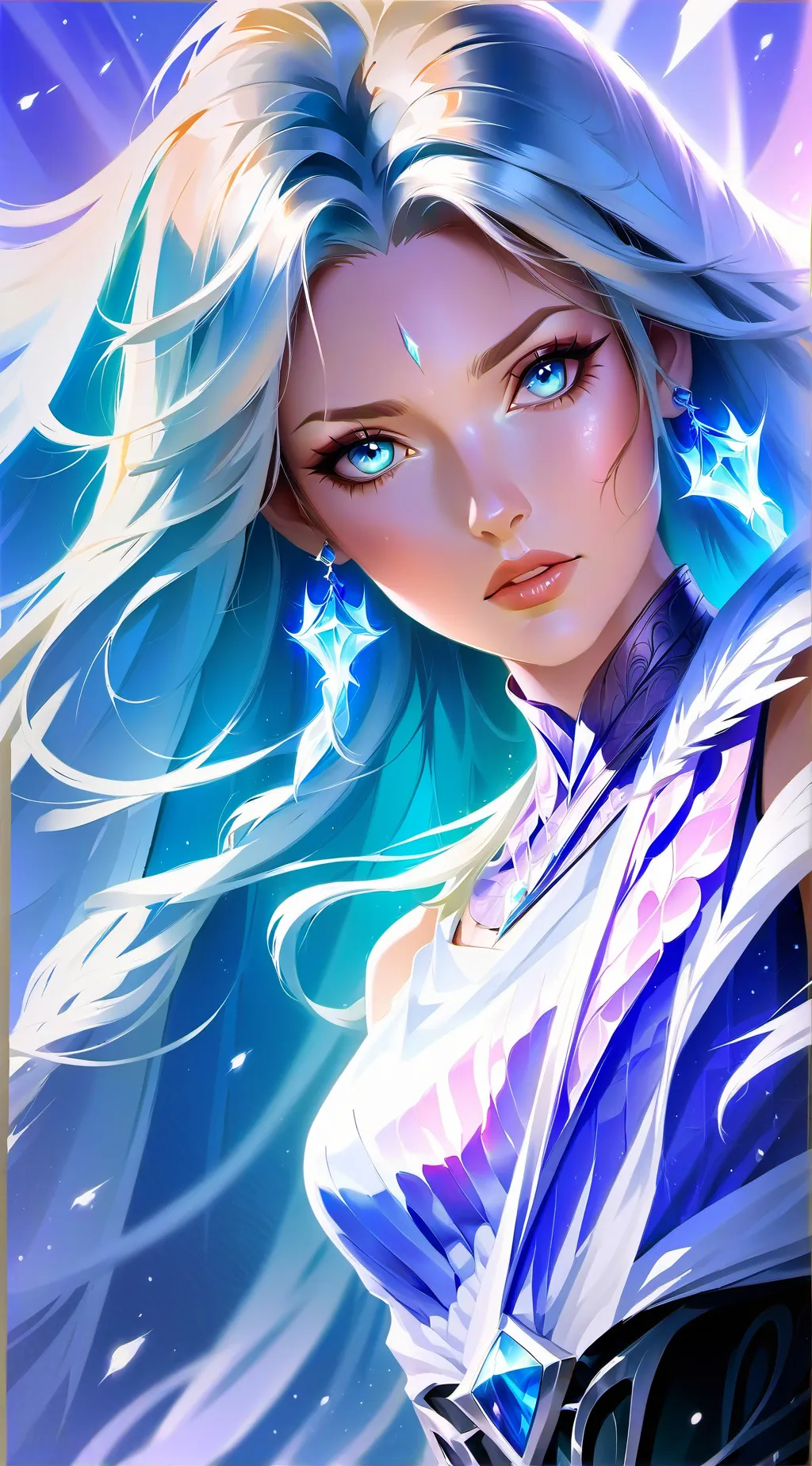 ai character: mha dragon queen  background