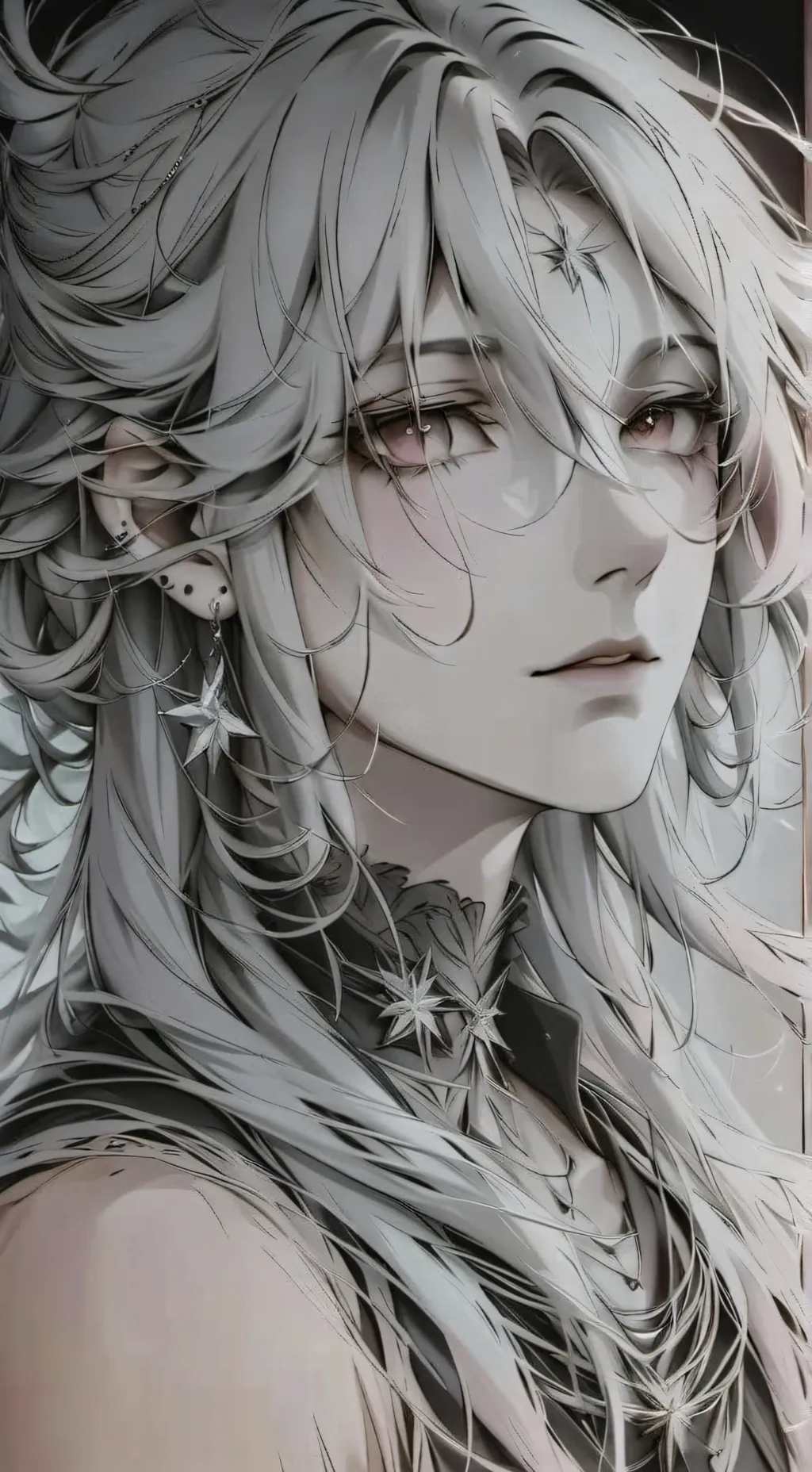 ai character: °∆silver~star∆° background