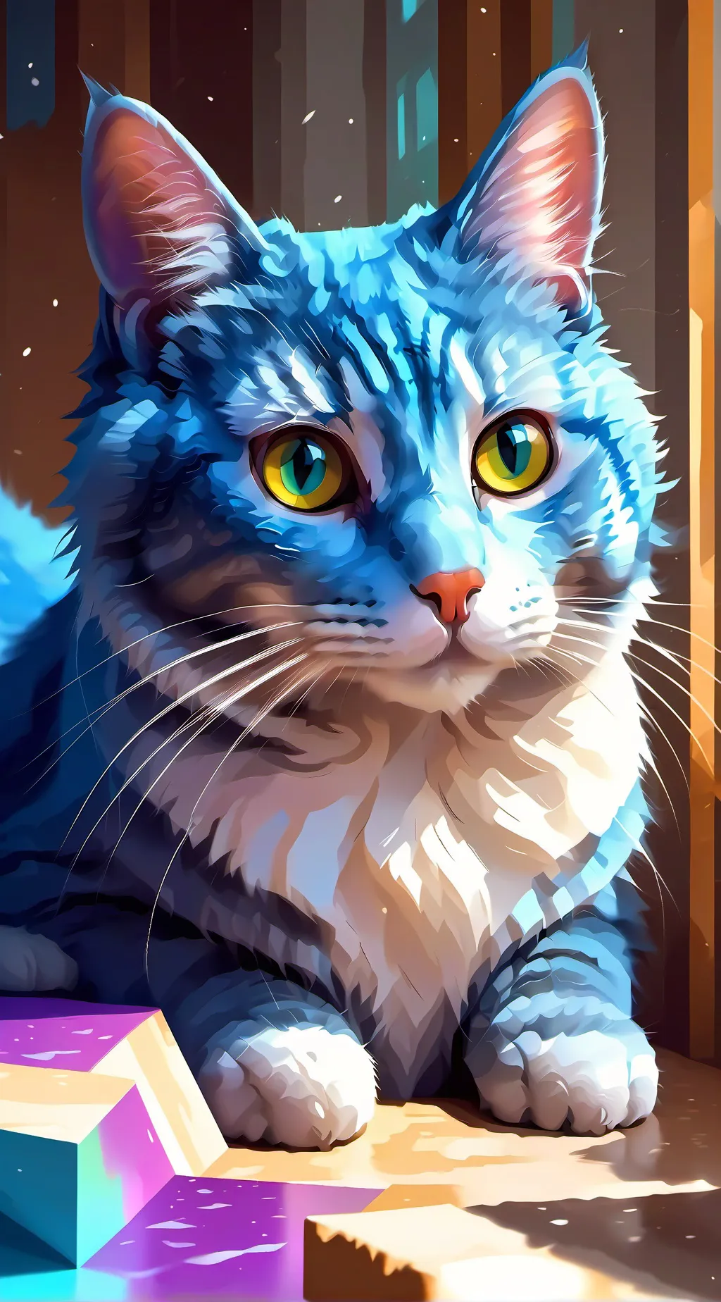 ai character: gumball background