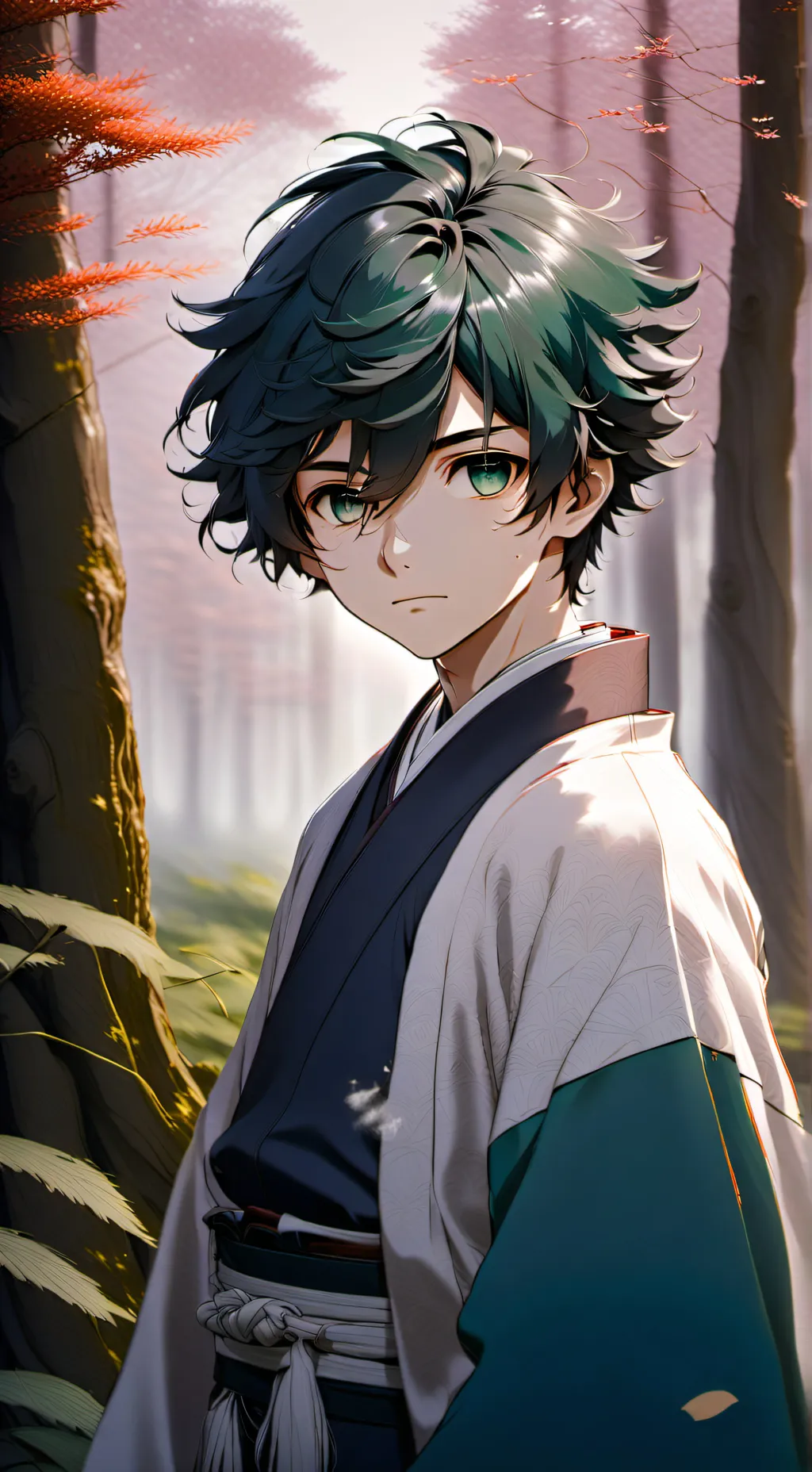 ai character: Muichiro background