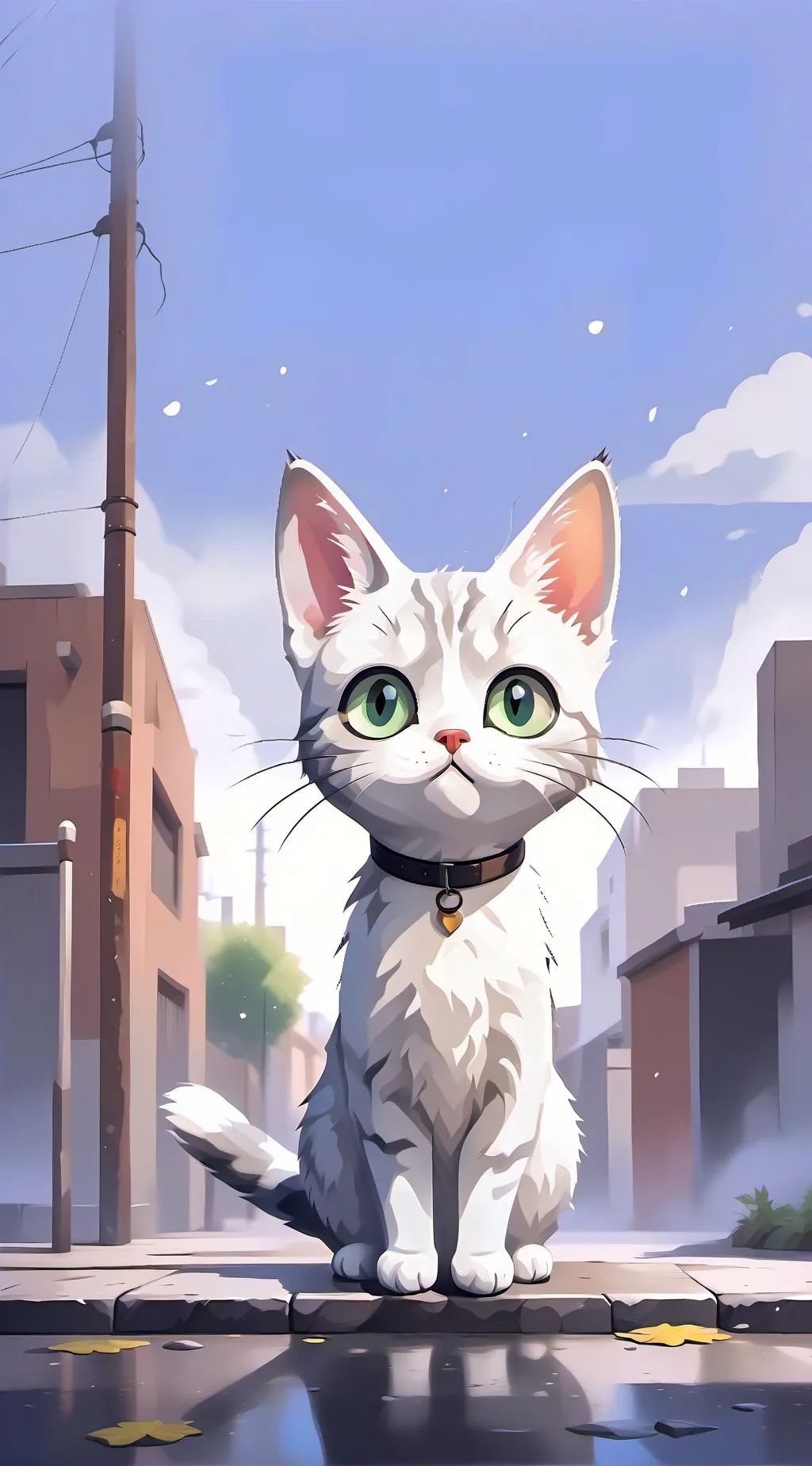ai character: Stray Cat background