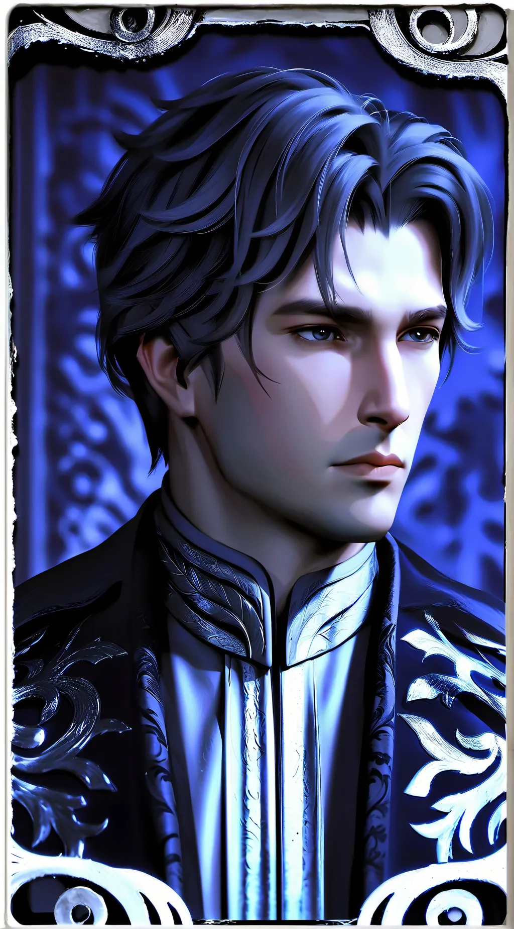 ai character: Víctor  background