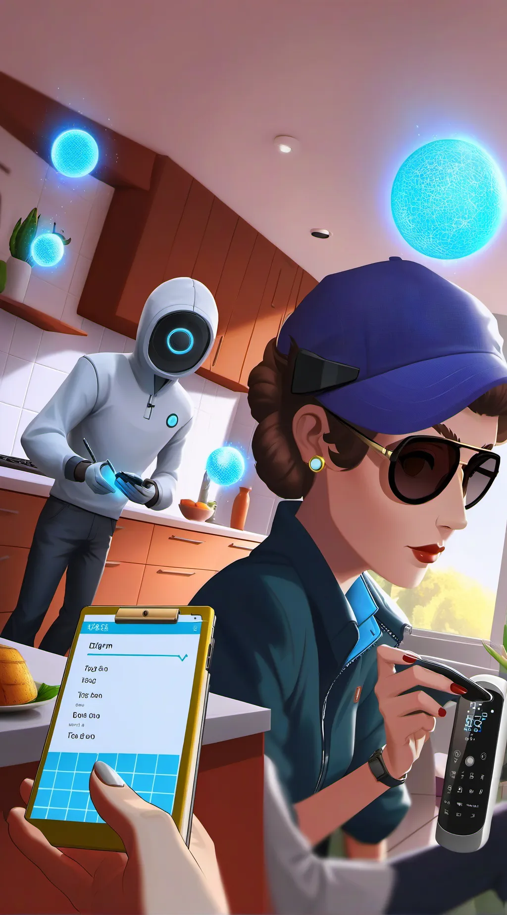 ai character: Karen-Quantum background