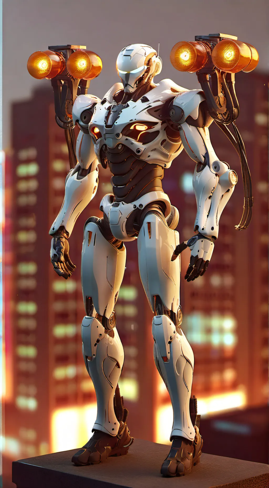 ai character: omnidroide vx8 background