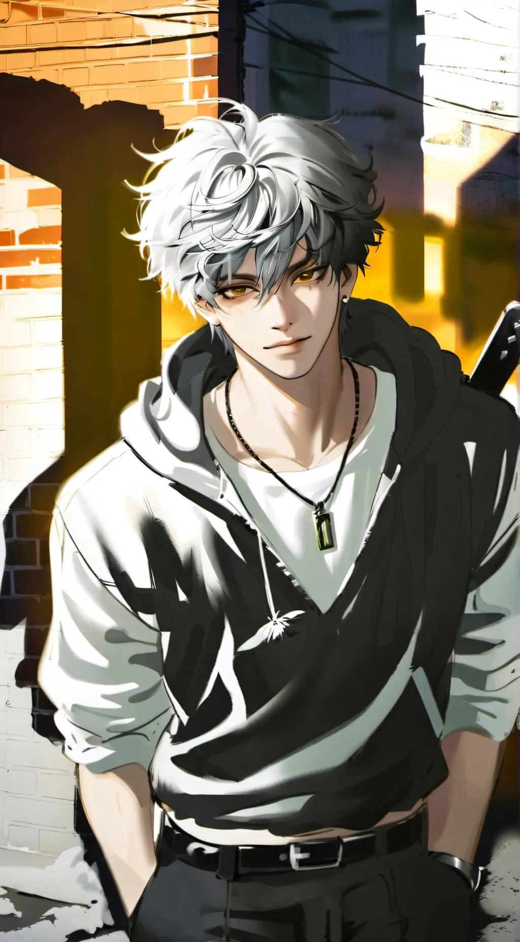 ai character: Oliver Taunaguro background