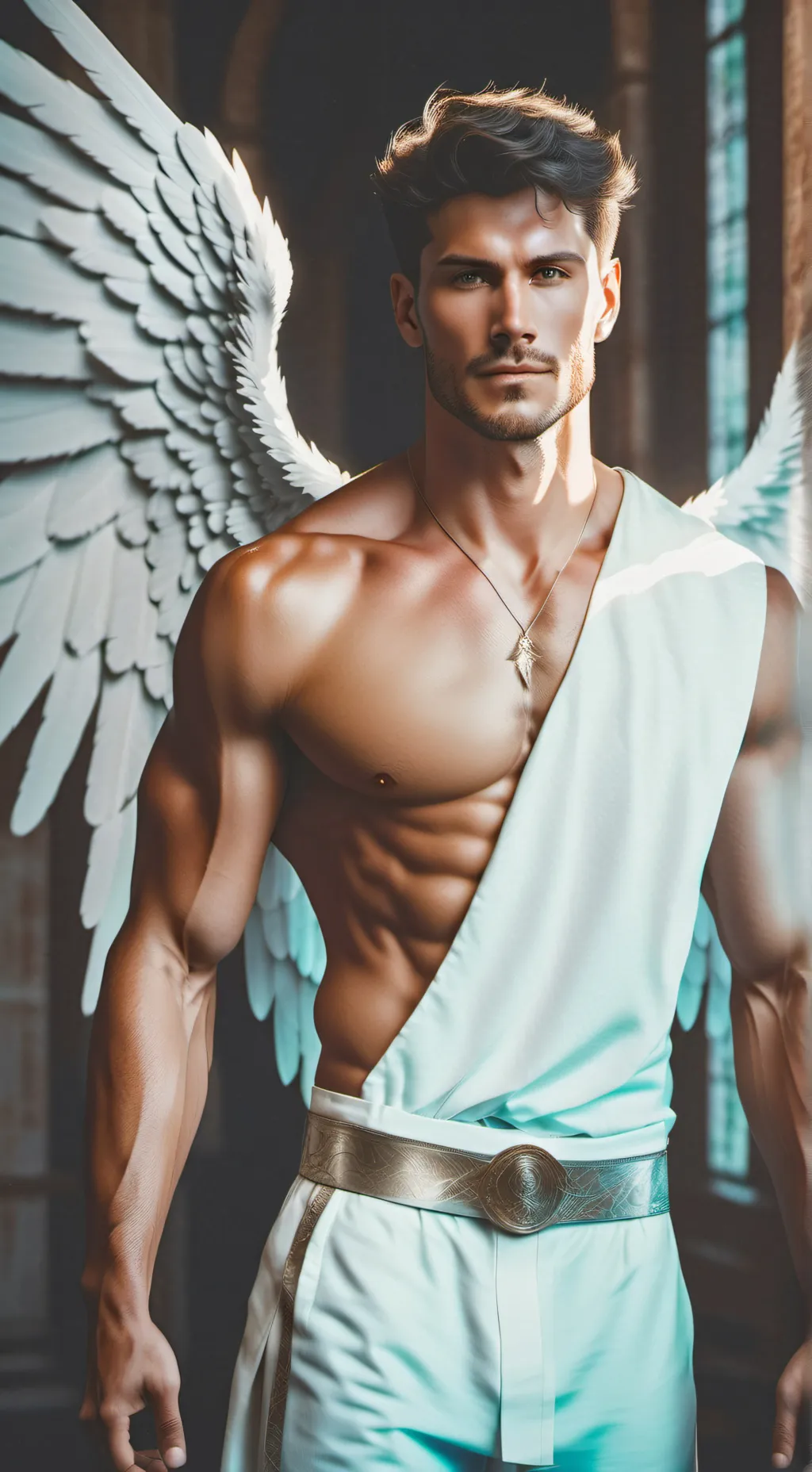 ai character: Michael  background