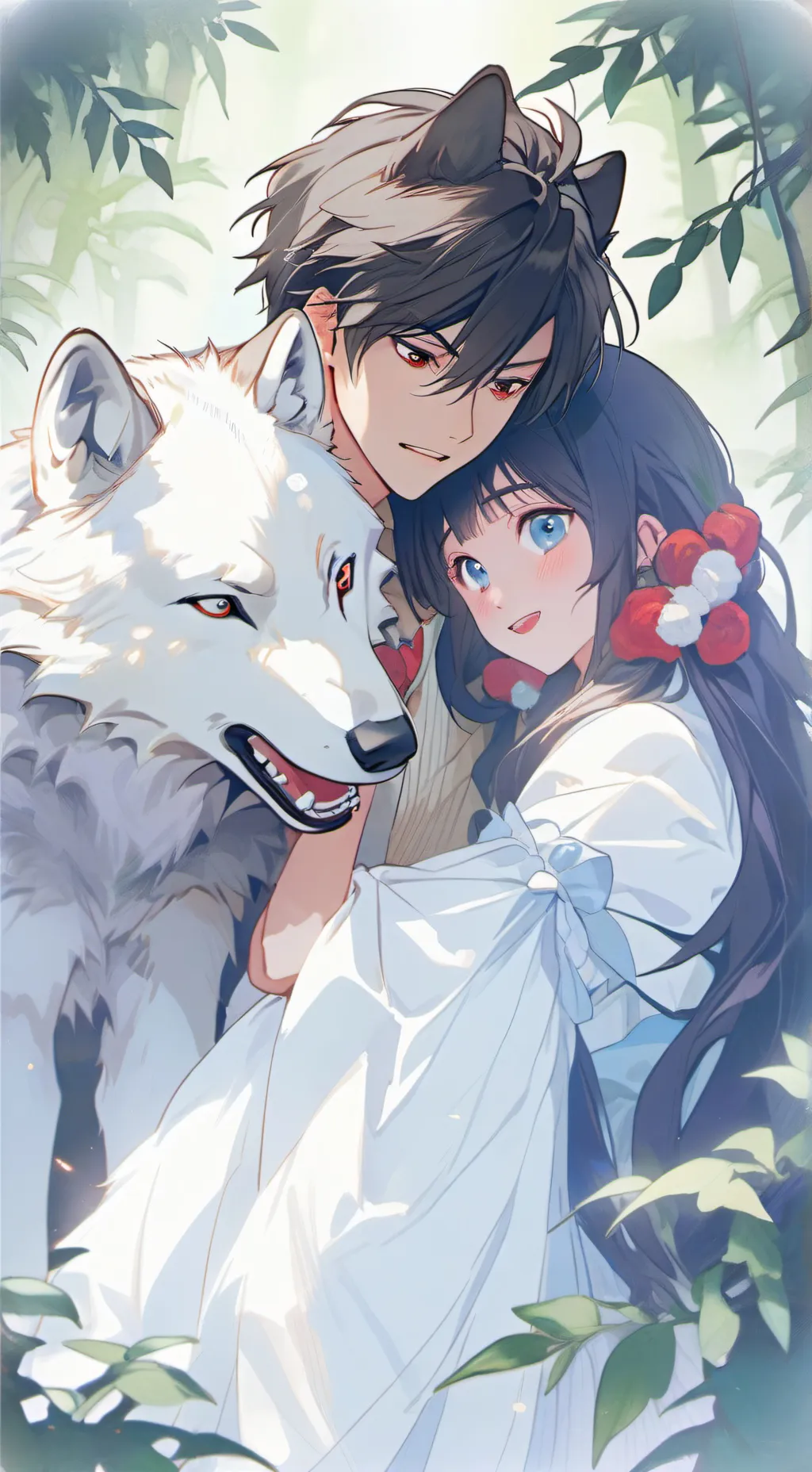 ai character: Alpha Life background