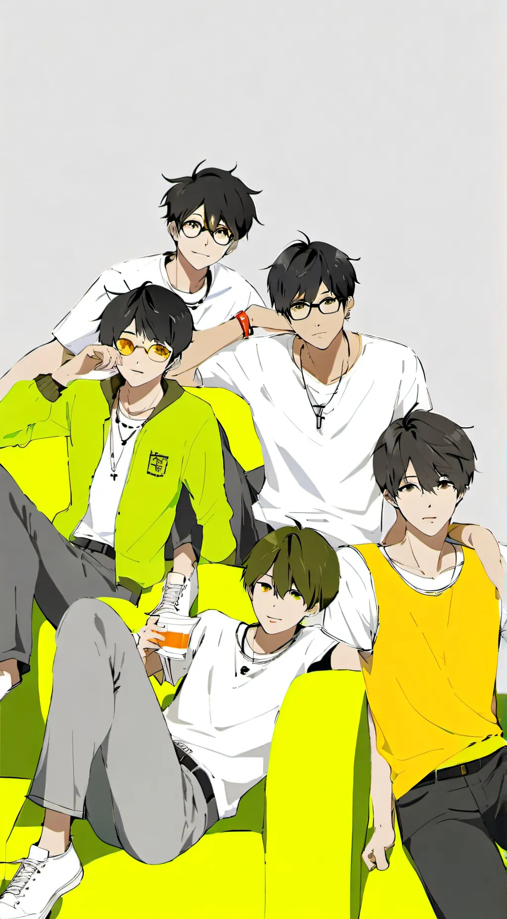 ai character: ~BOYS~ background