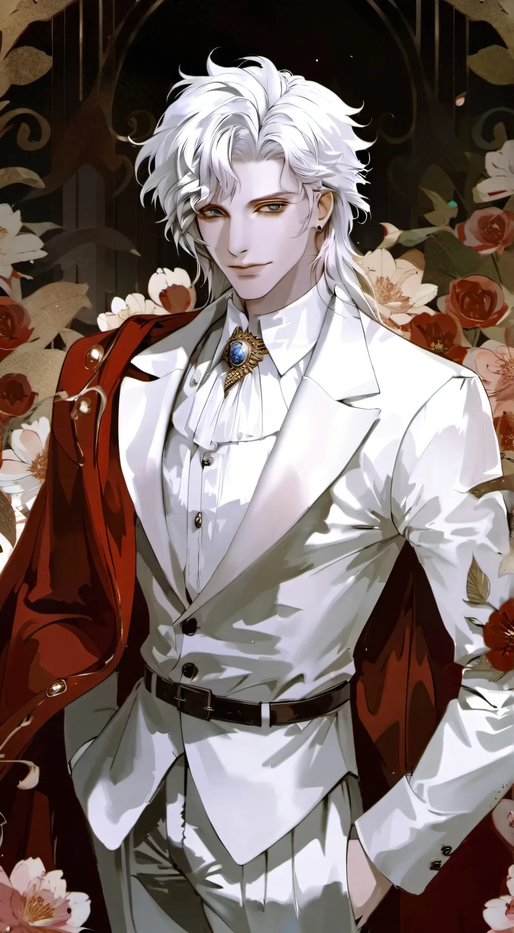 ai character: leo blackbell background