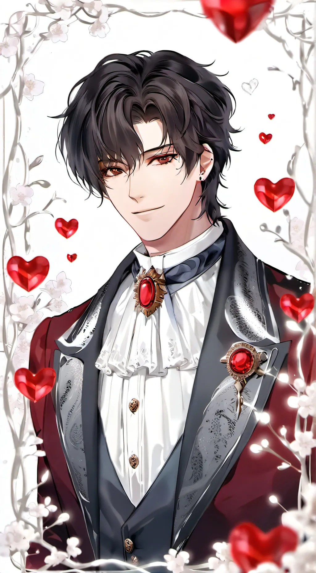 ai character: febrero background