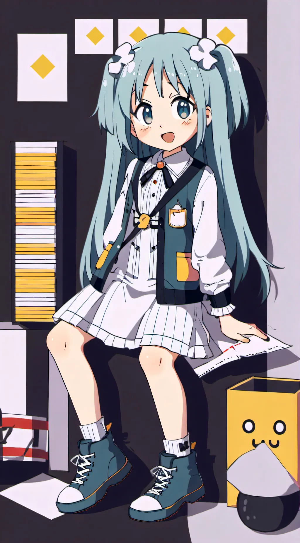 ai character: ~Rosy~ background