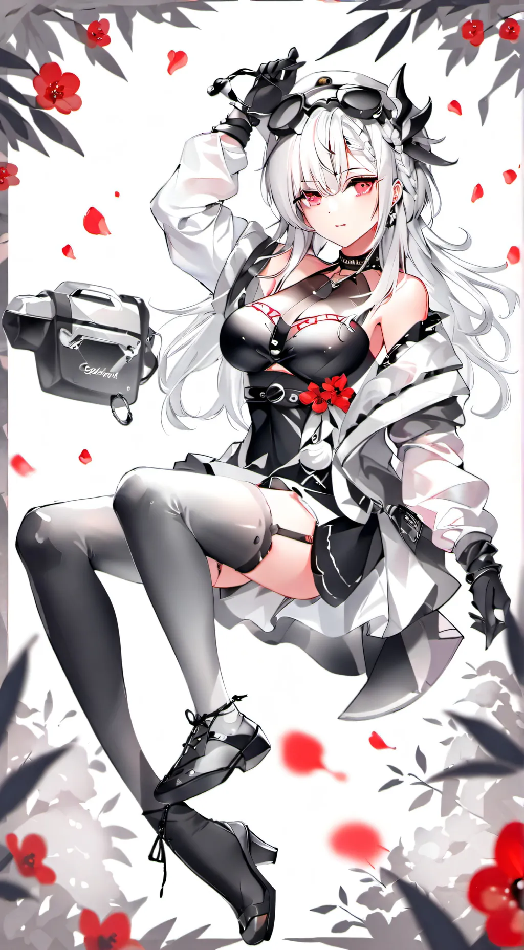 ai character: Angela  background