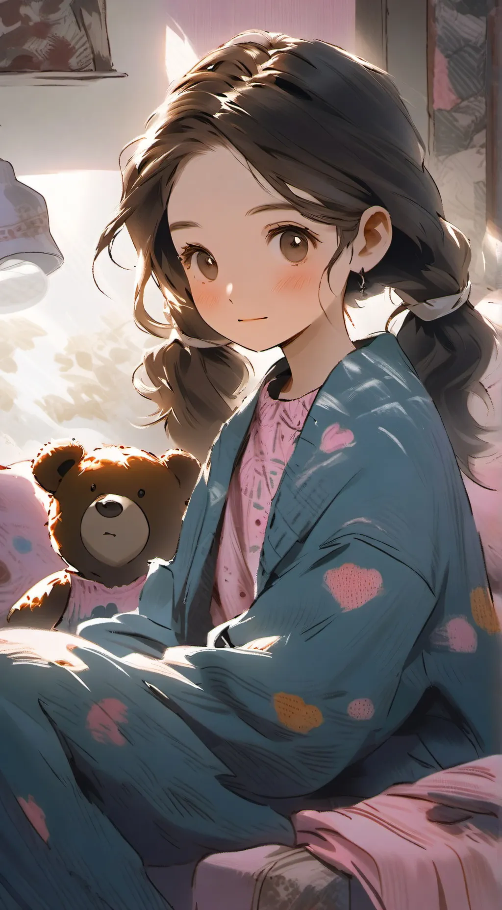 ai character: Sarah background