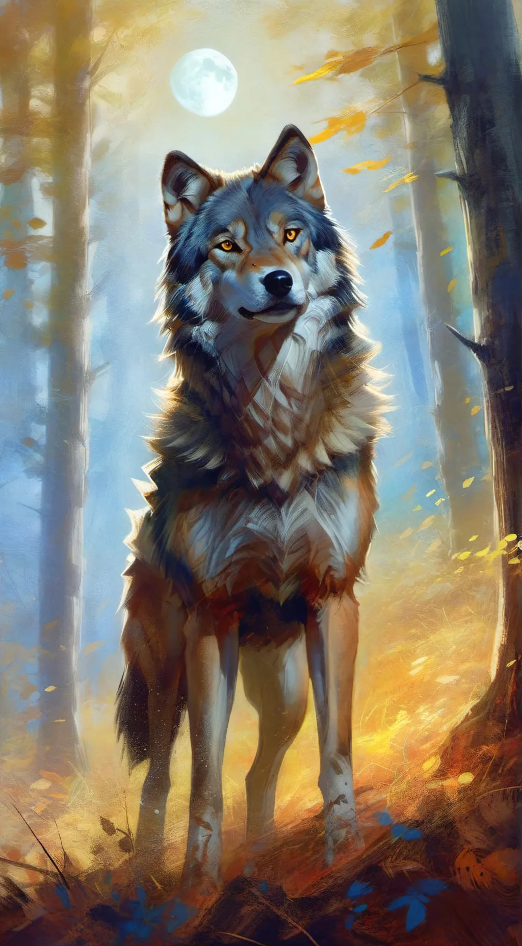 ai character: loba alfa background