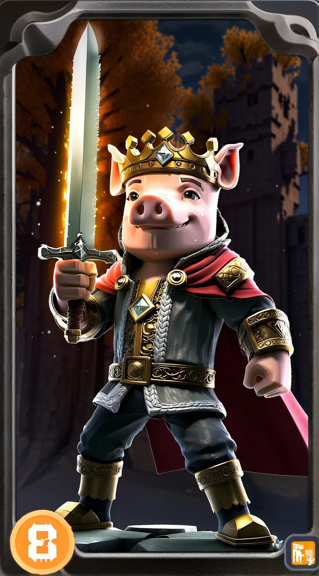 ai character: technoblade background