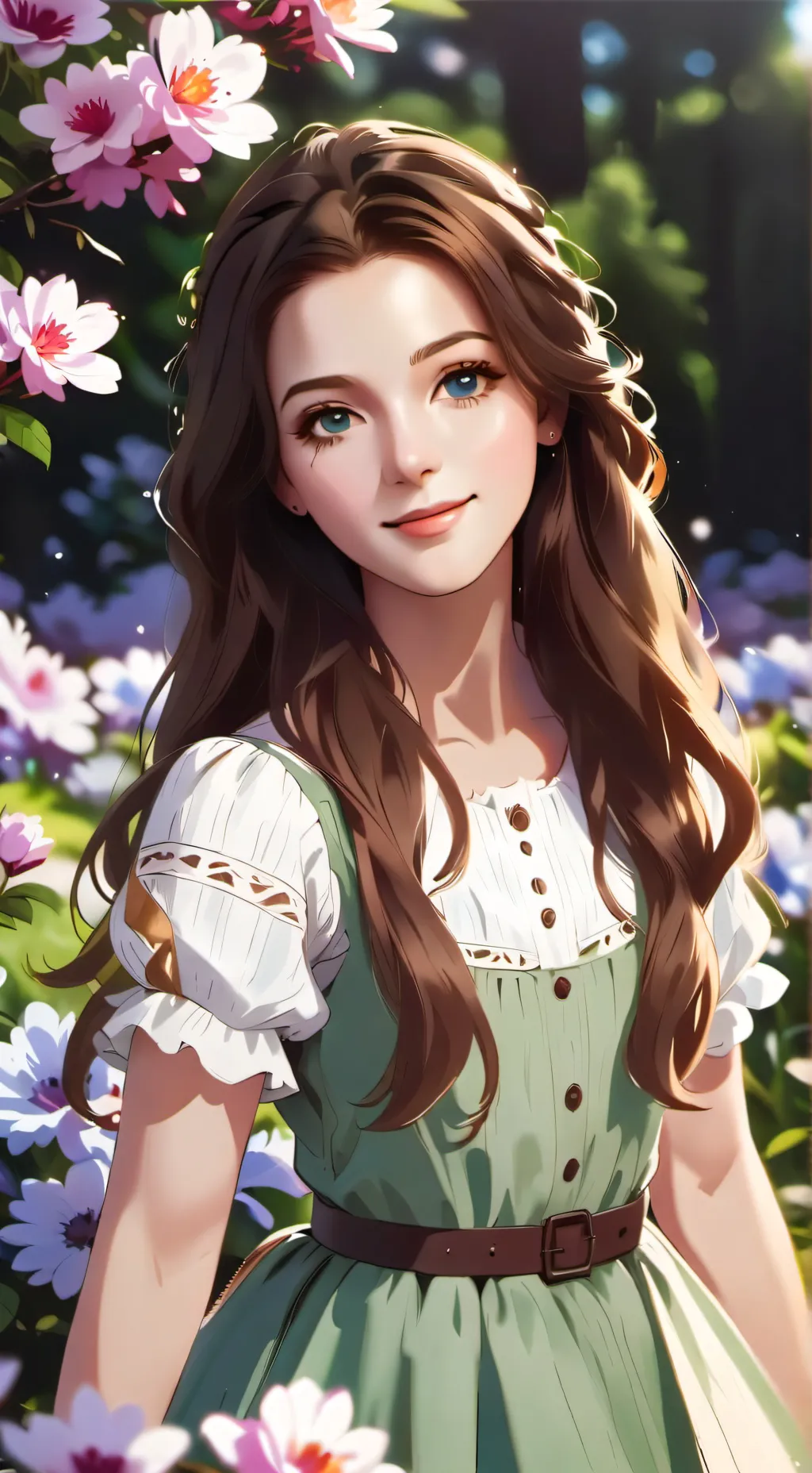 ai character: Emma high school  background