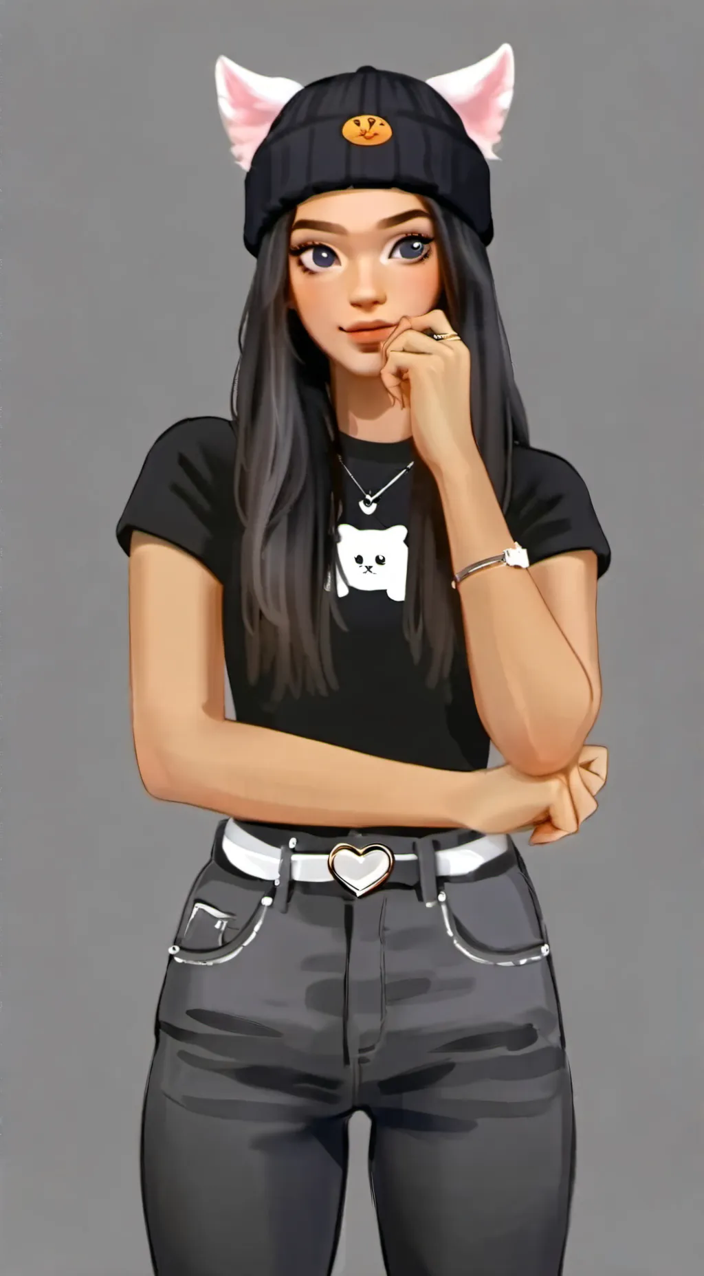 ai character: liana  background