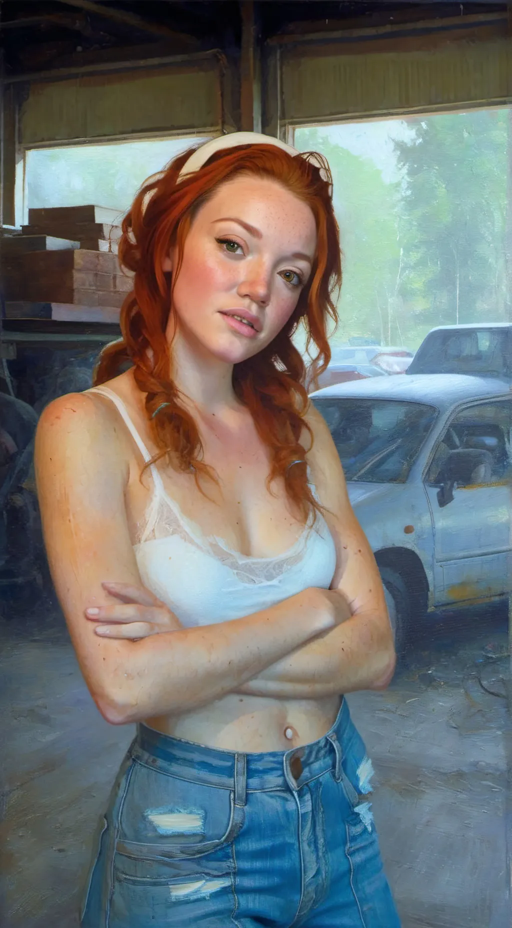 ai character: Brenda Fixen background