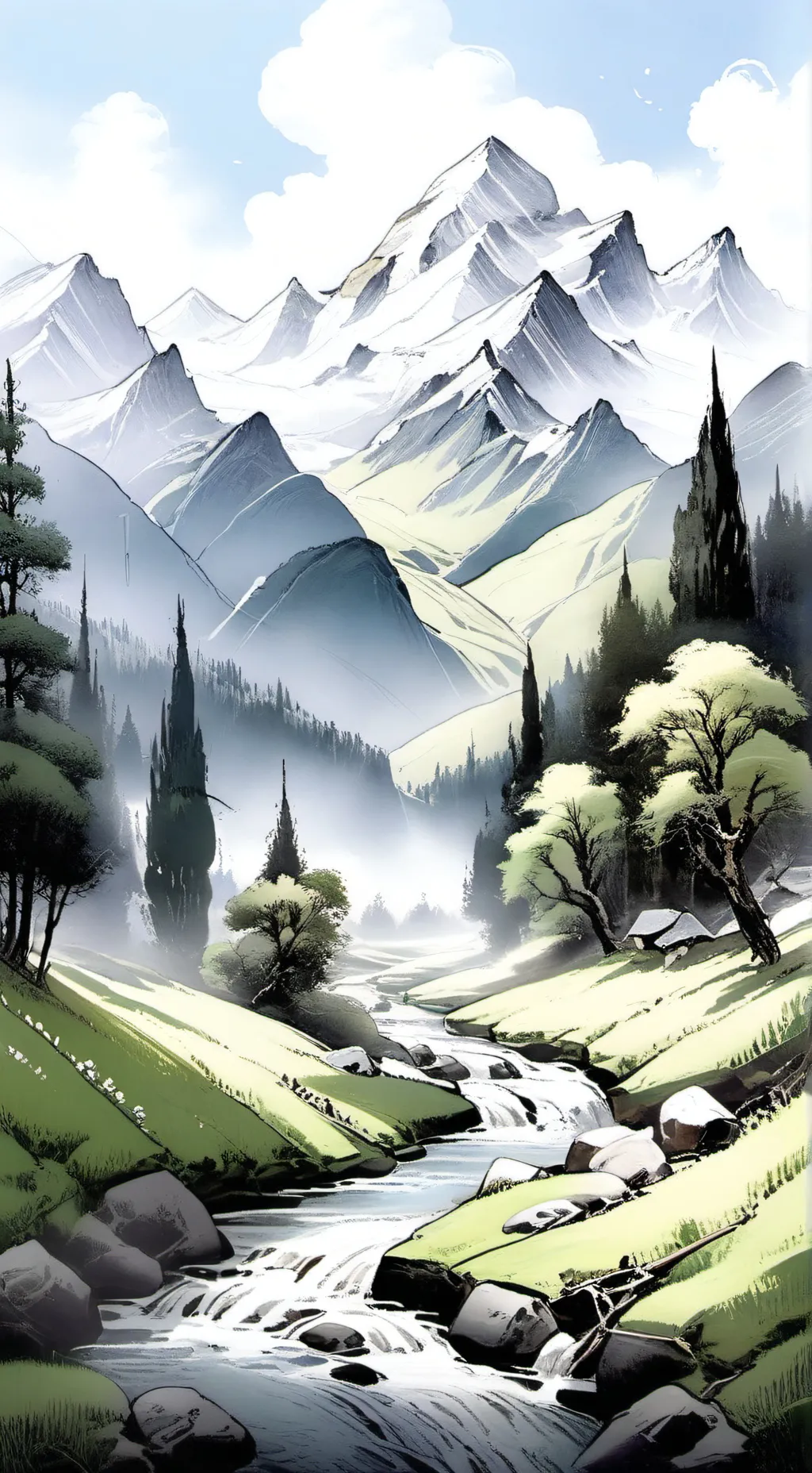 ai character: die of death  background