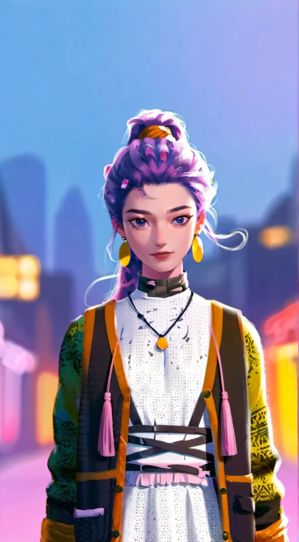 ai character: rumi <3 background