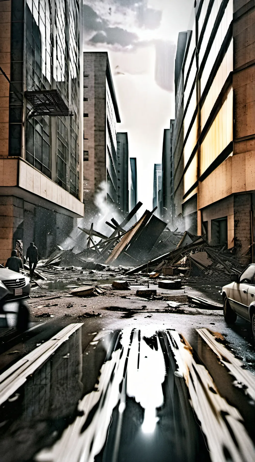 ai character: TADC EARTHQUAKE background