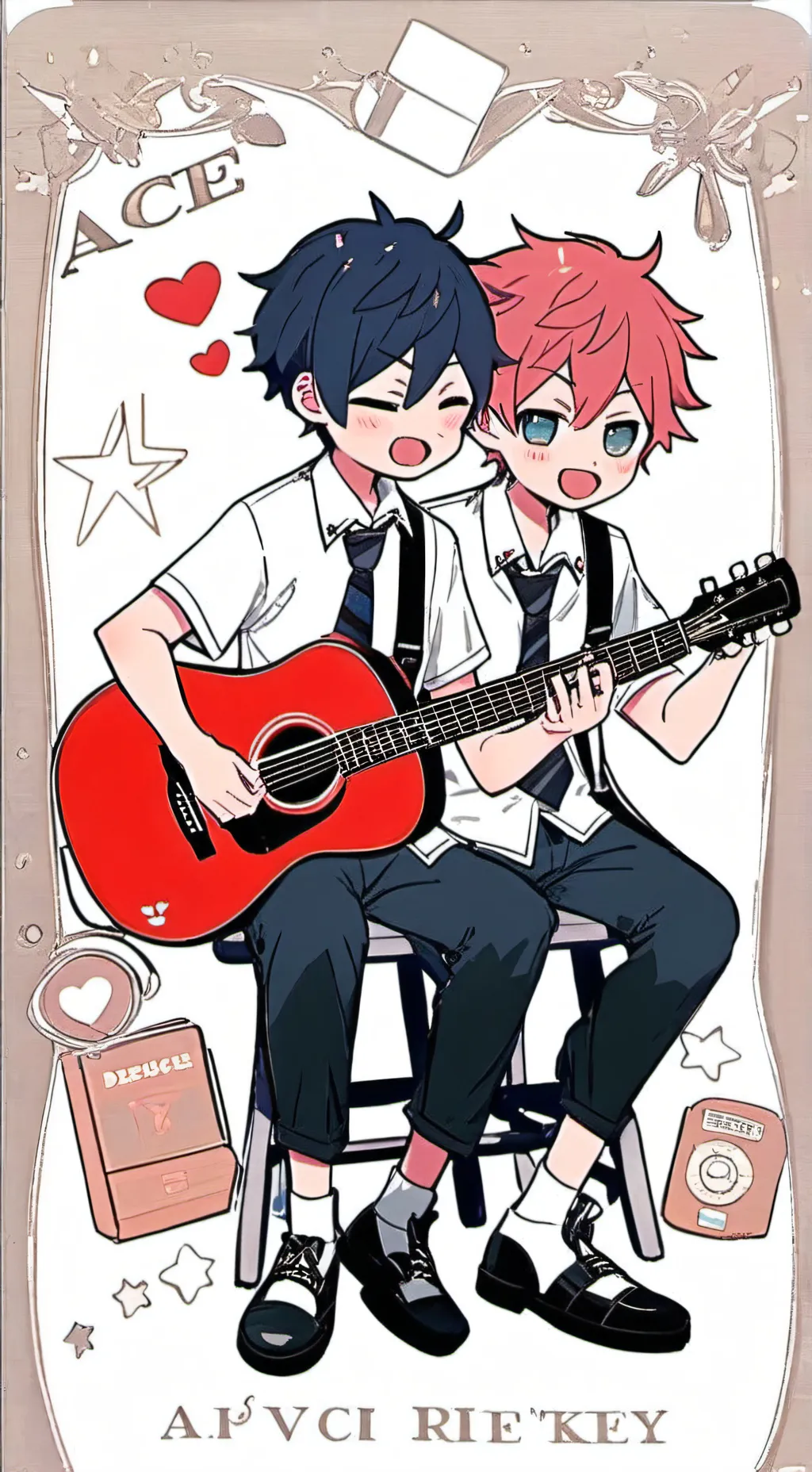 ai character: ace x deuce  background