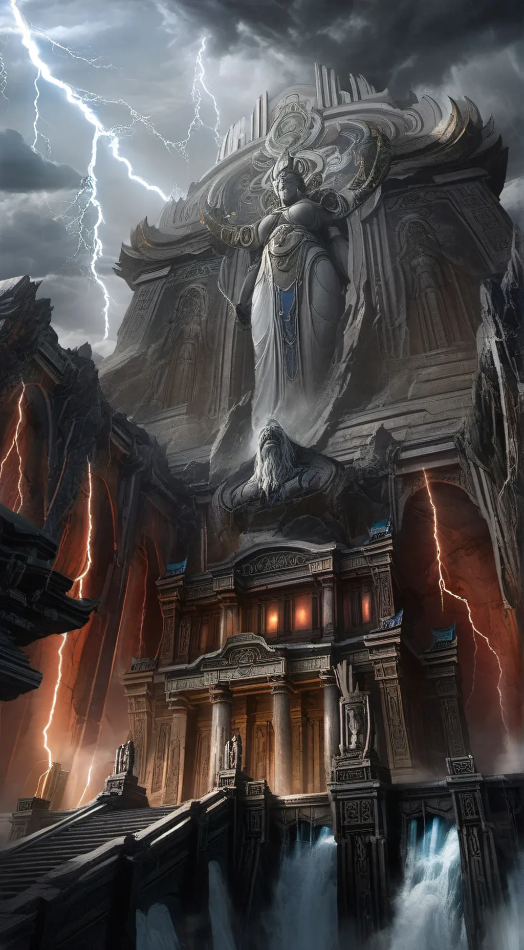 ai character: Blood of Zeus! background