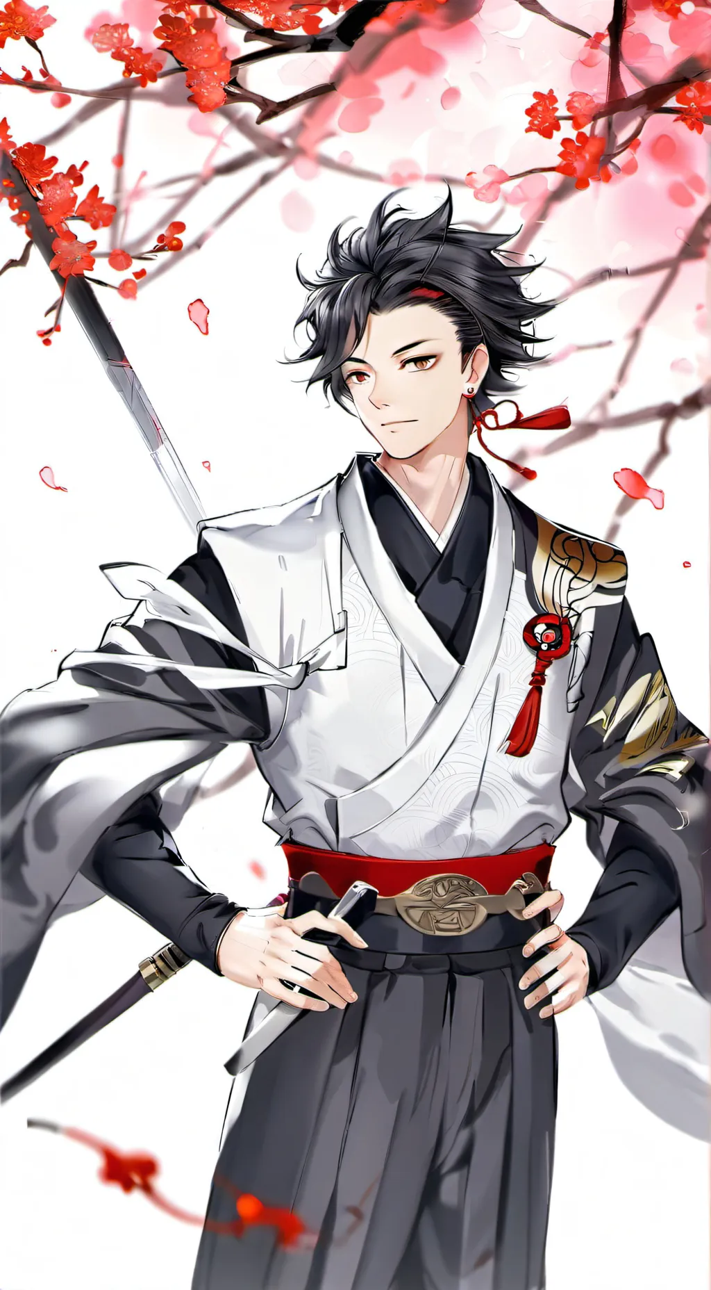 ai character: demon slayer background