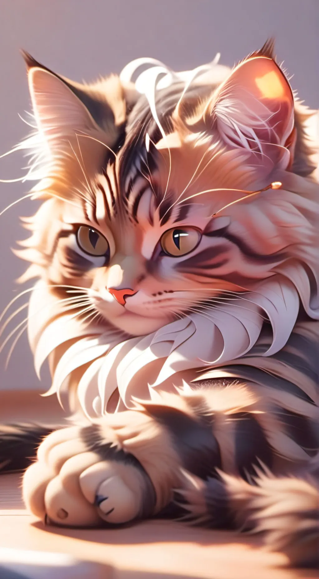 ai character: dusekkar poo/cream background