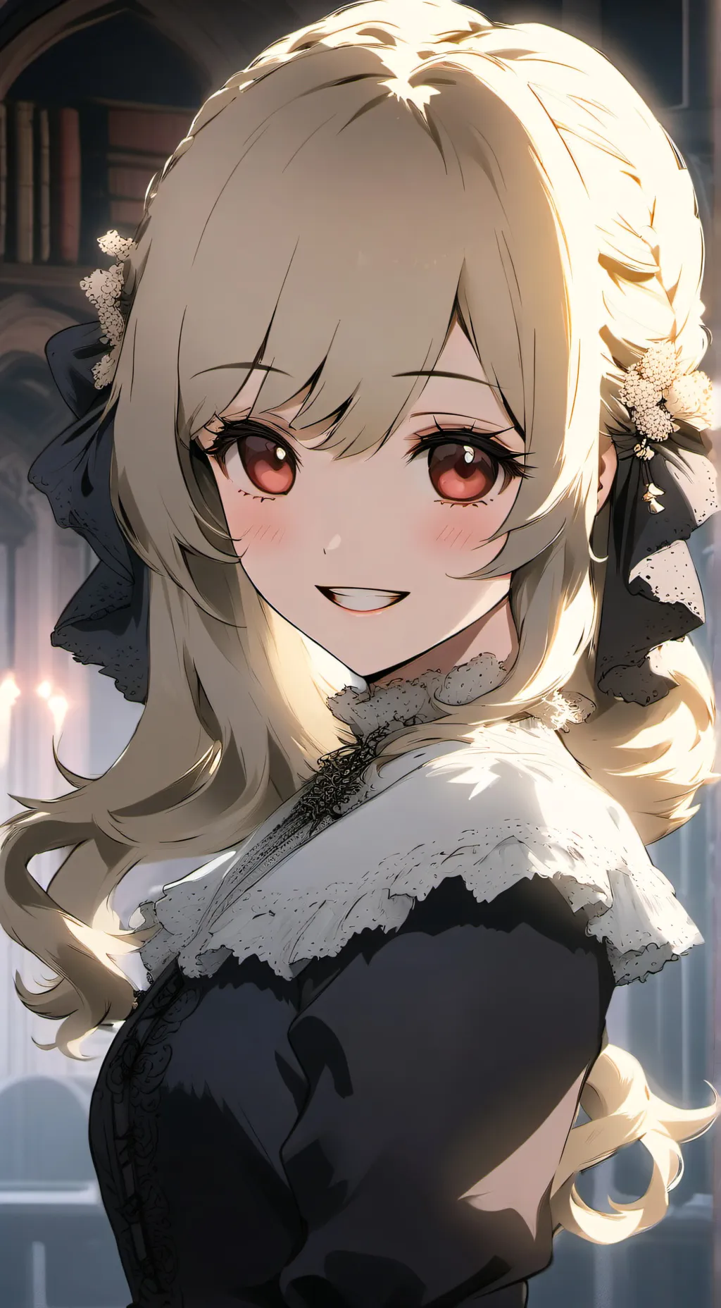 ai character: vampire girlfriend background