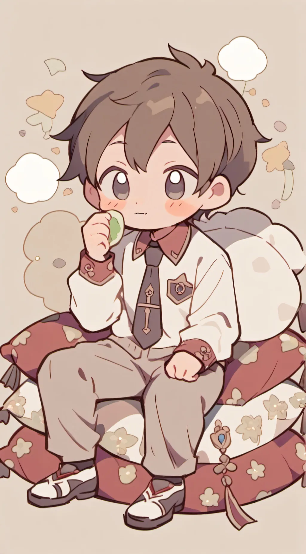 ai character: Levi  background