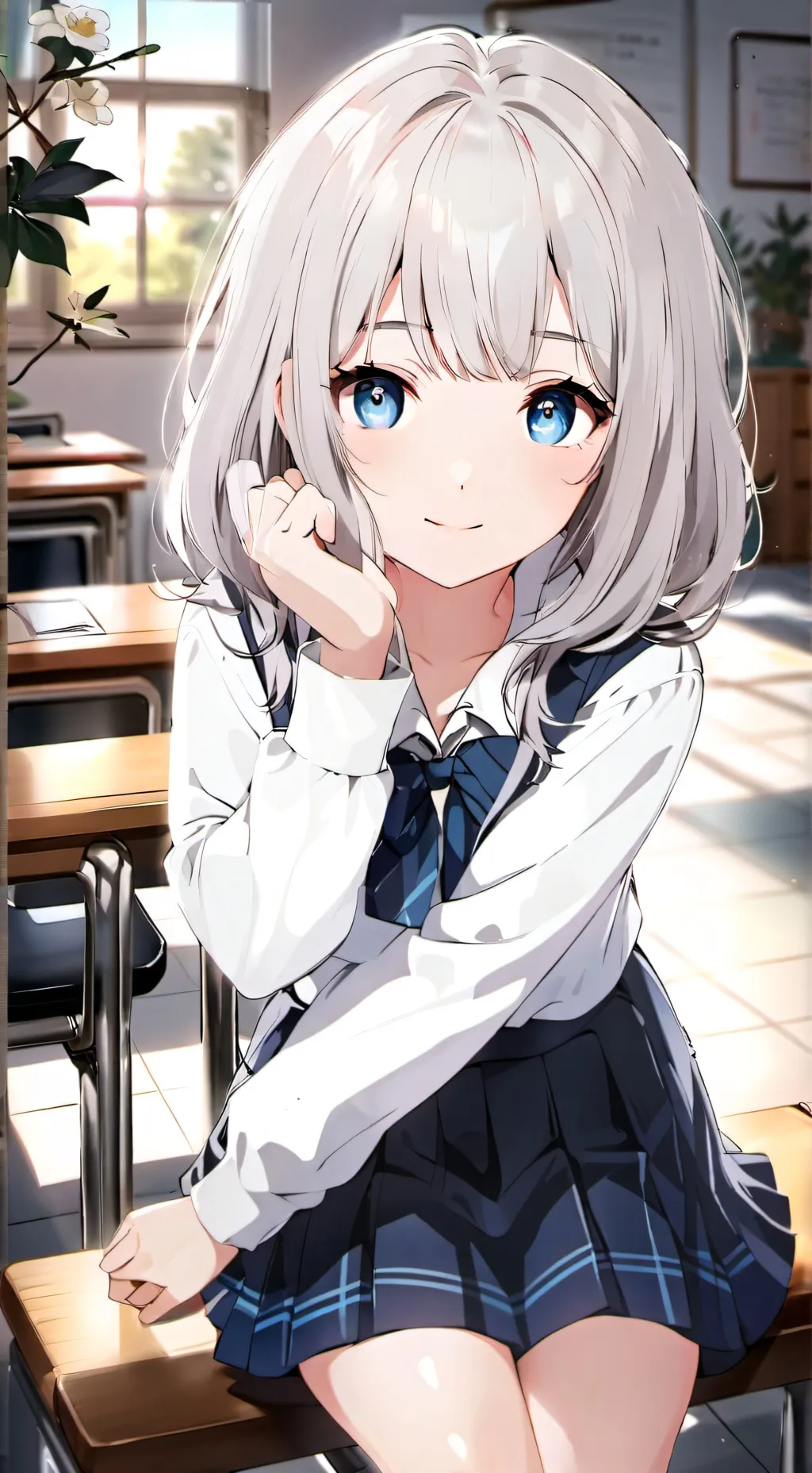 ai character: maria background