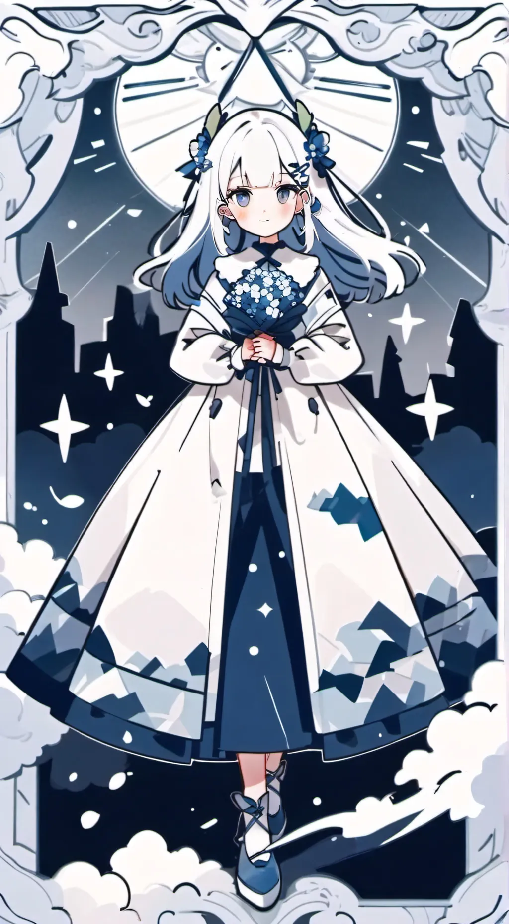 ai character: Lily background