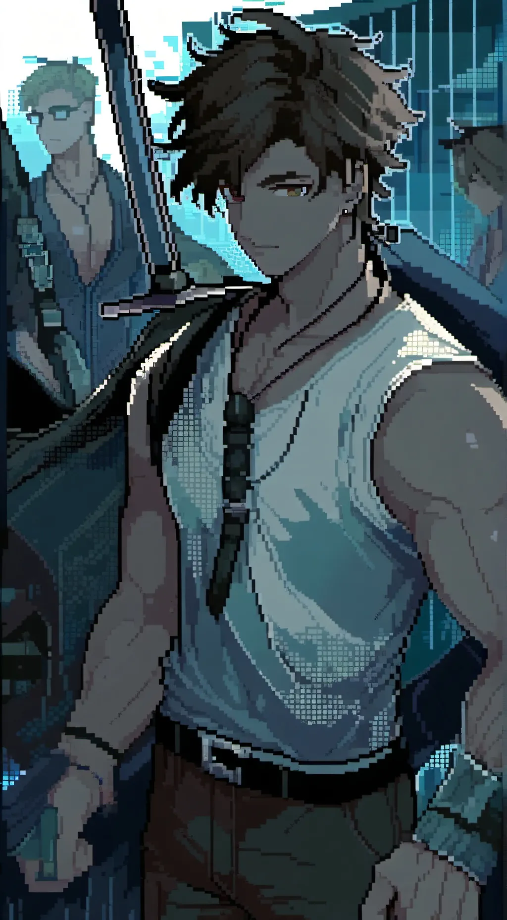 ai character: Babysitter. background