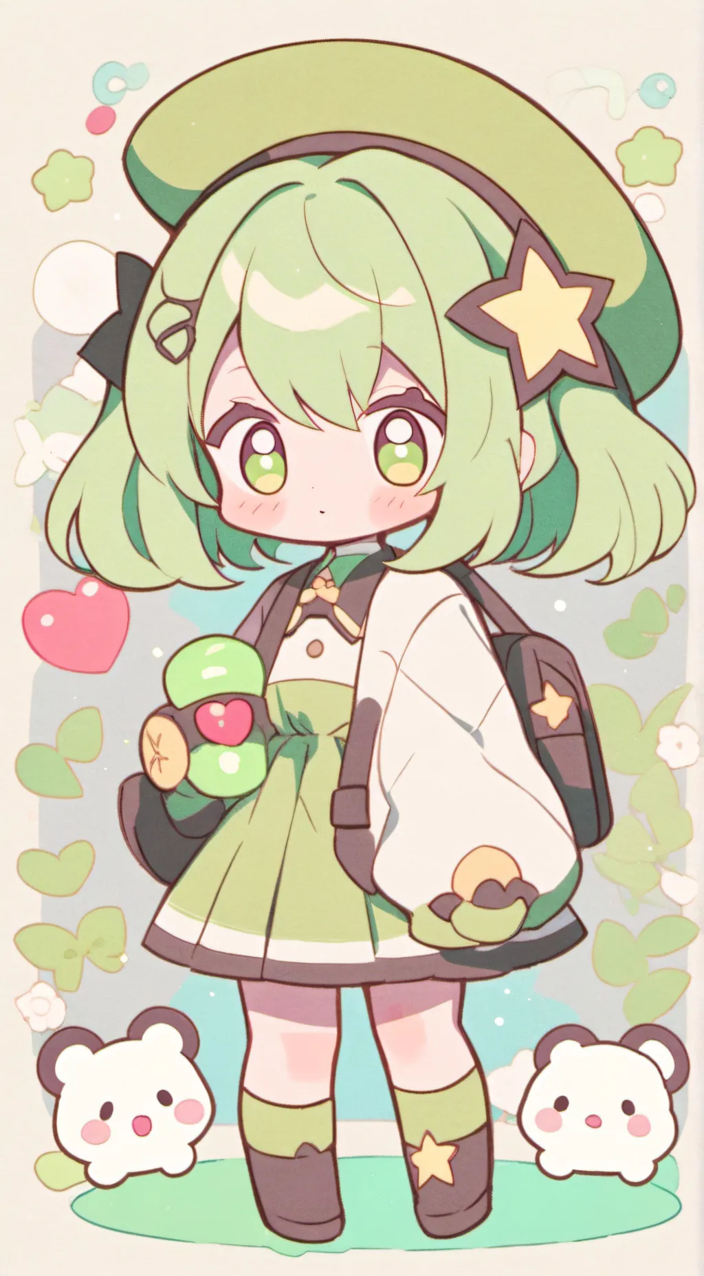 ai character: Copy background