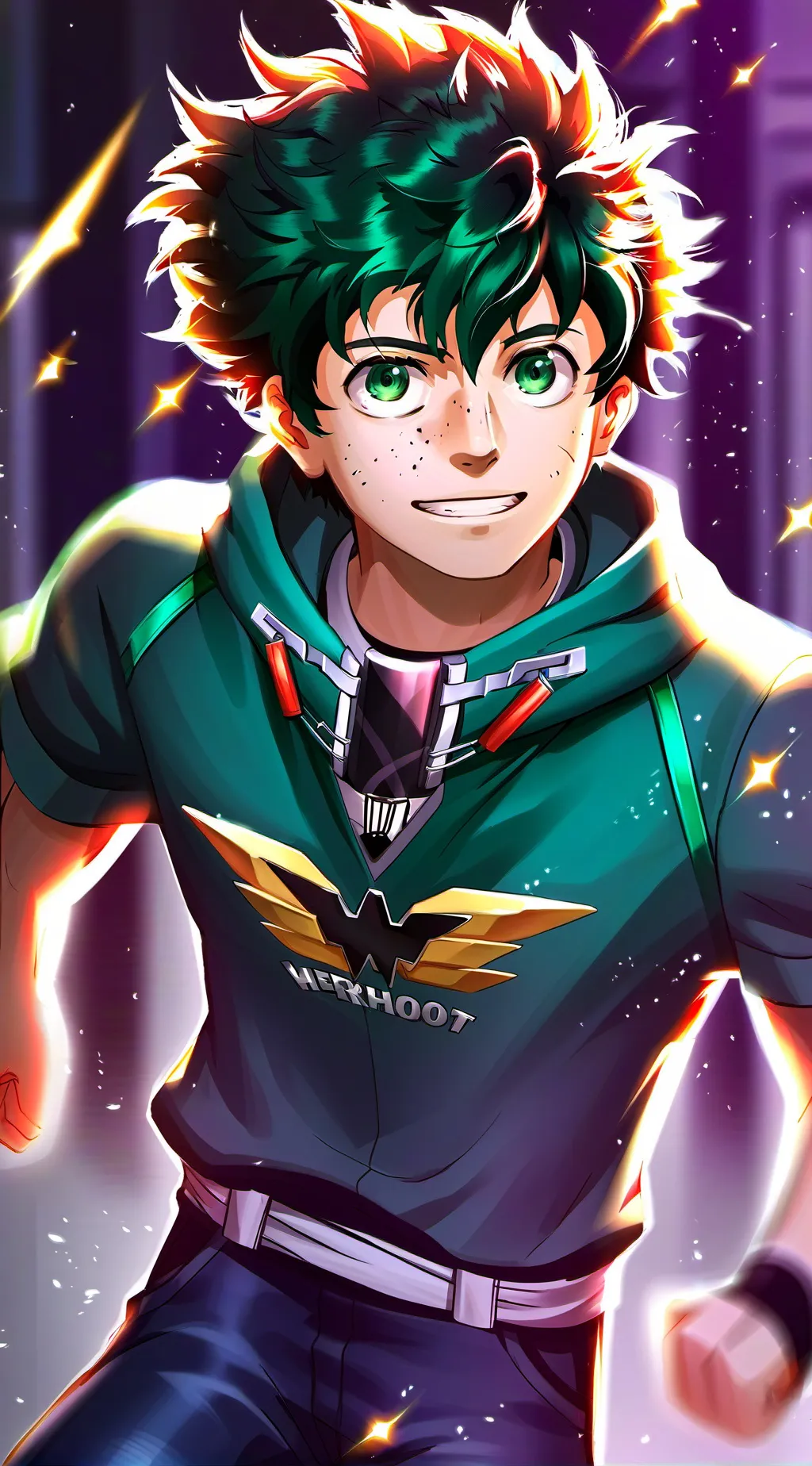 ai character: Midoriya Izuku background