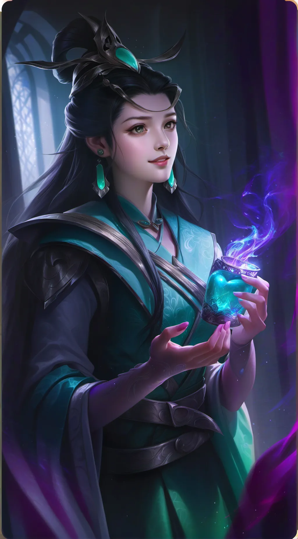 ai character: The Sweetheart background