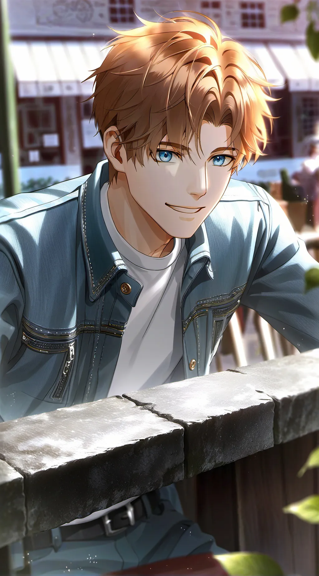 ai character: Lewis  background