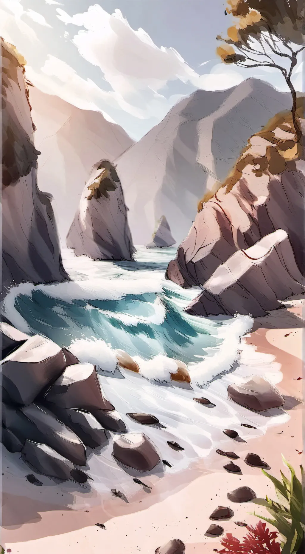 ai character: adolescent disparu background