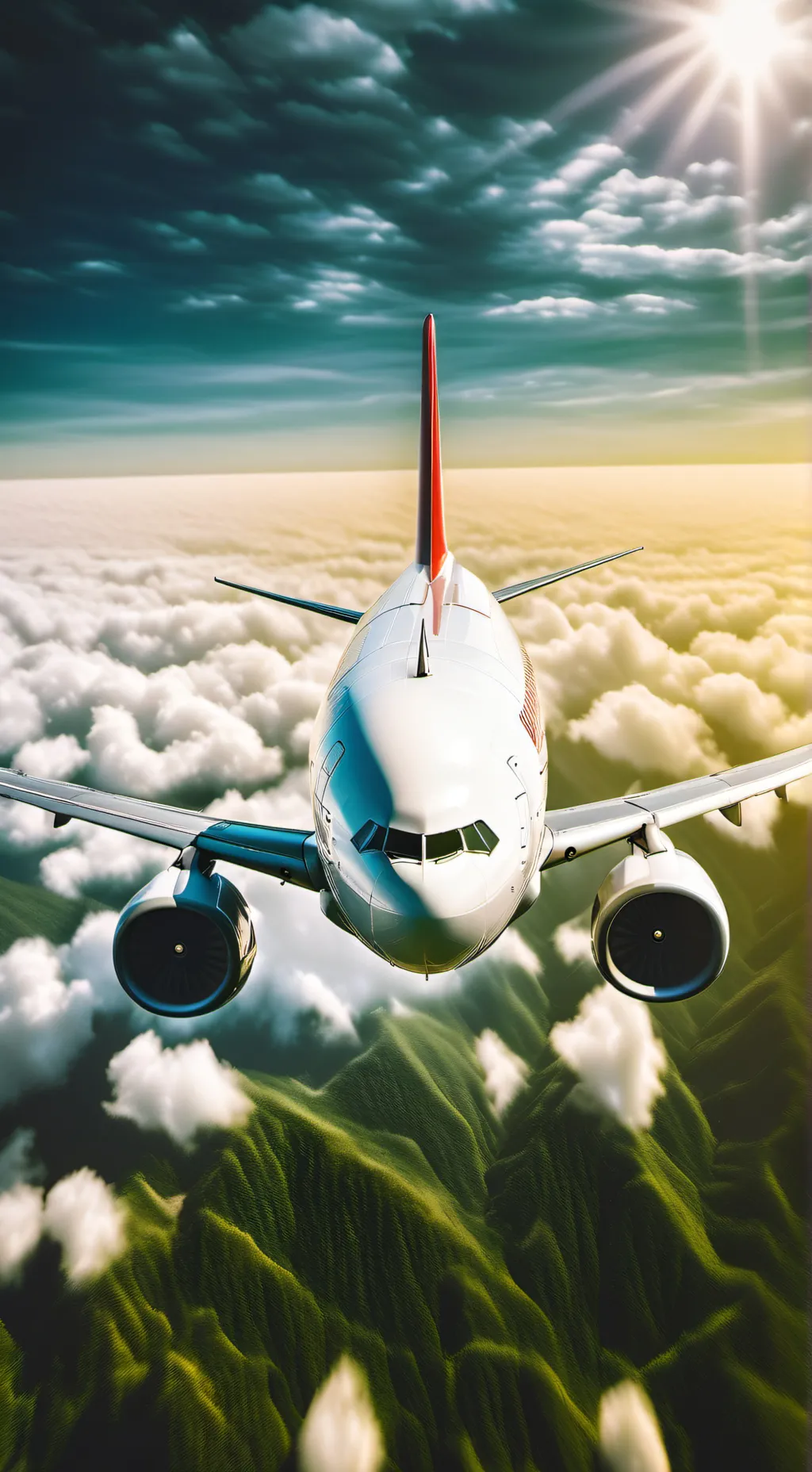 ai character: The plane background