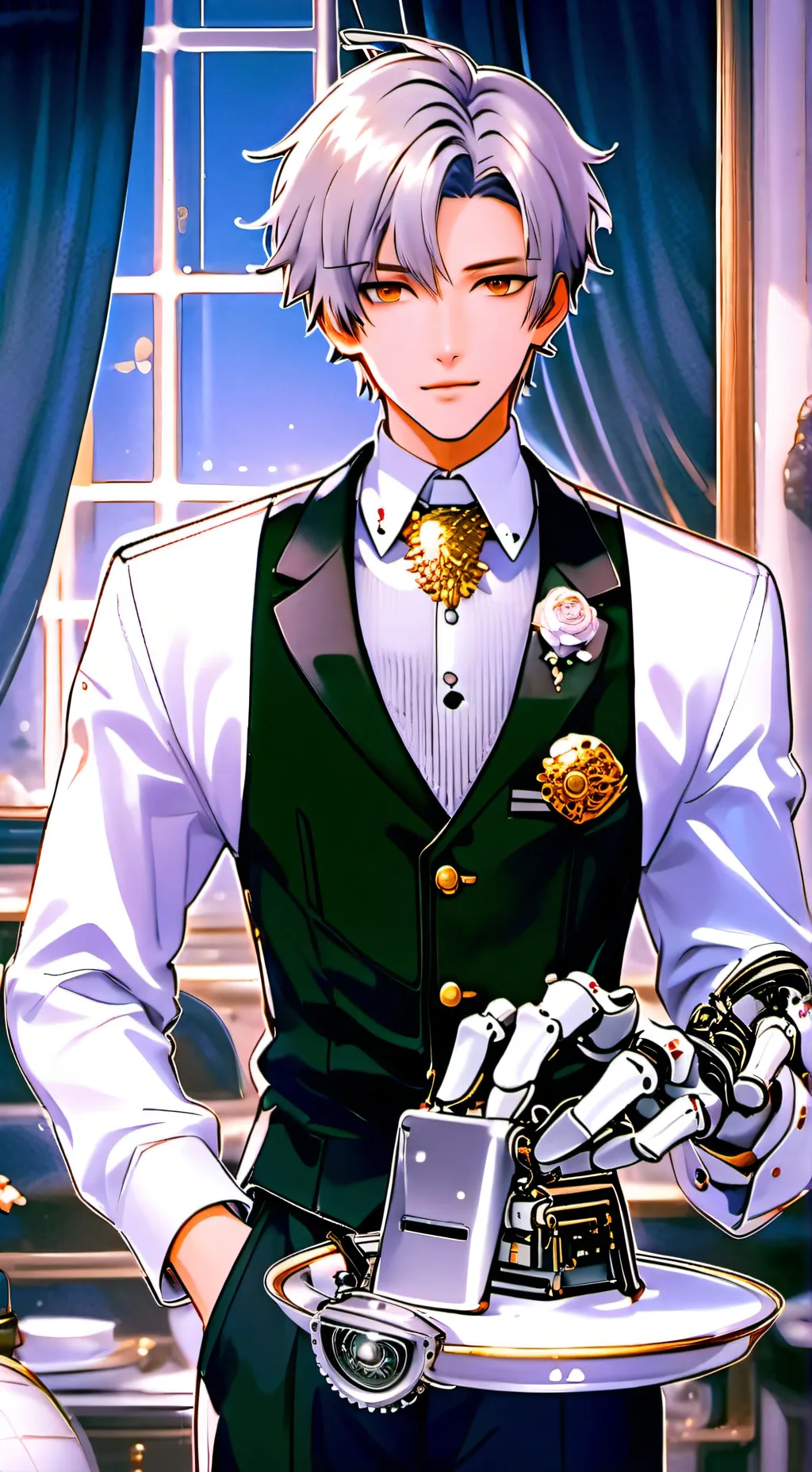 ai character: Sage background