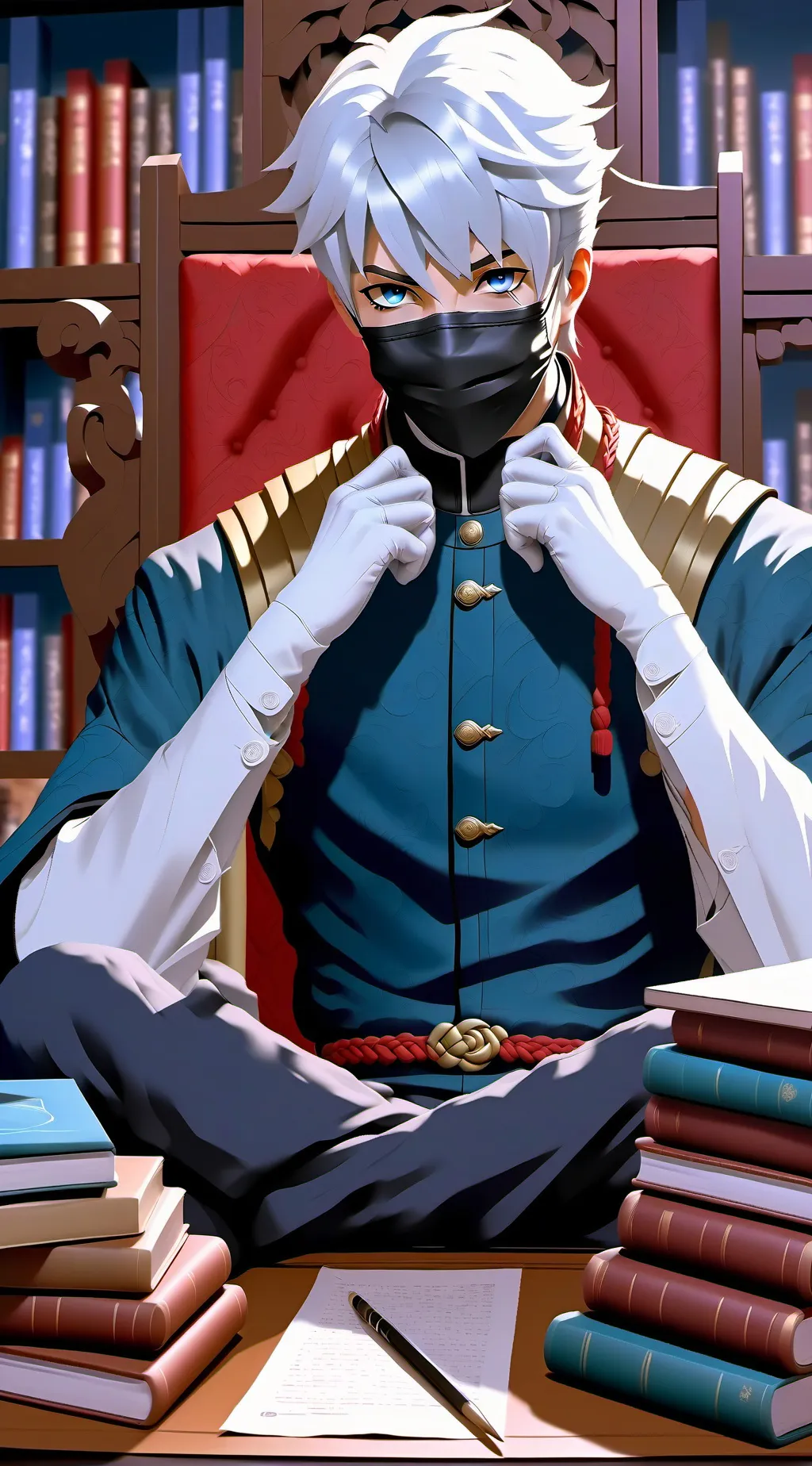 ai character: Kakashi Hatake background