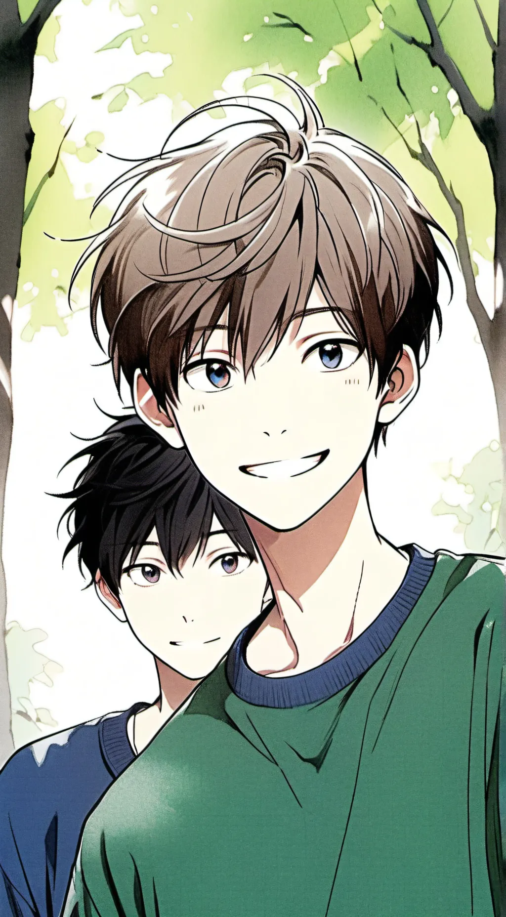 ai character: boys background