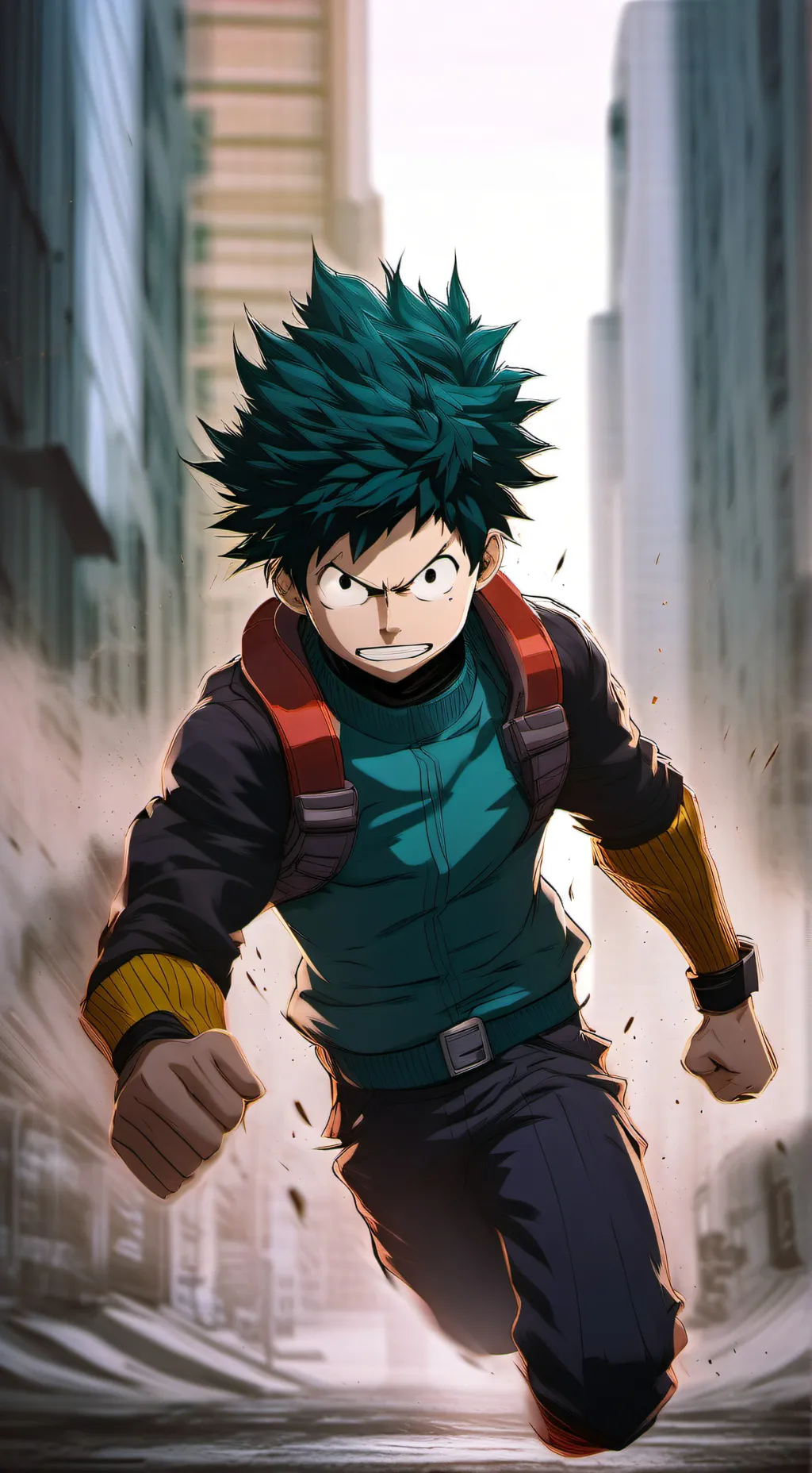 ai character: pro heroes fans background