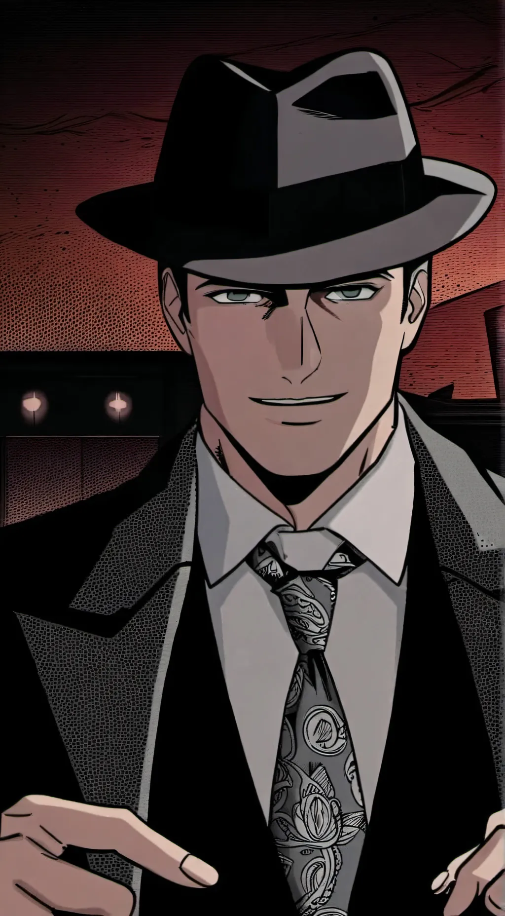 ai character: jinu rumi background