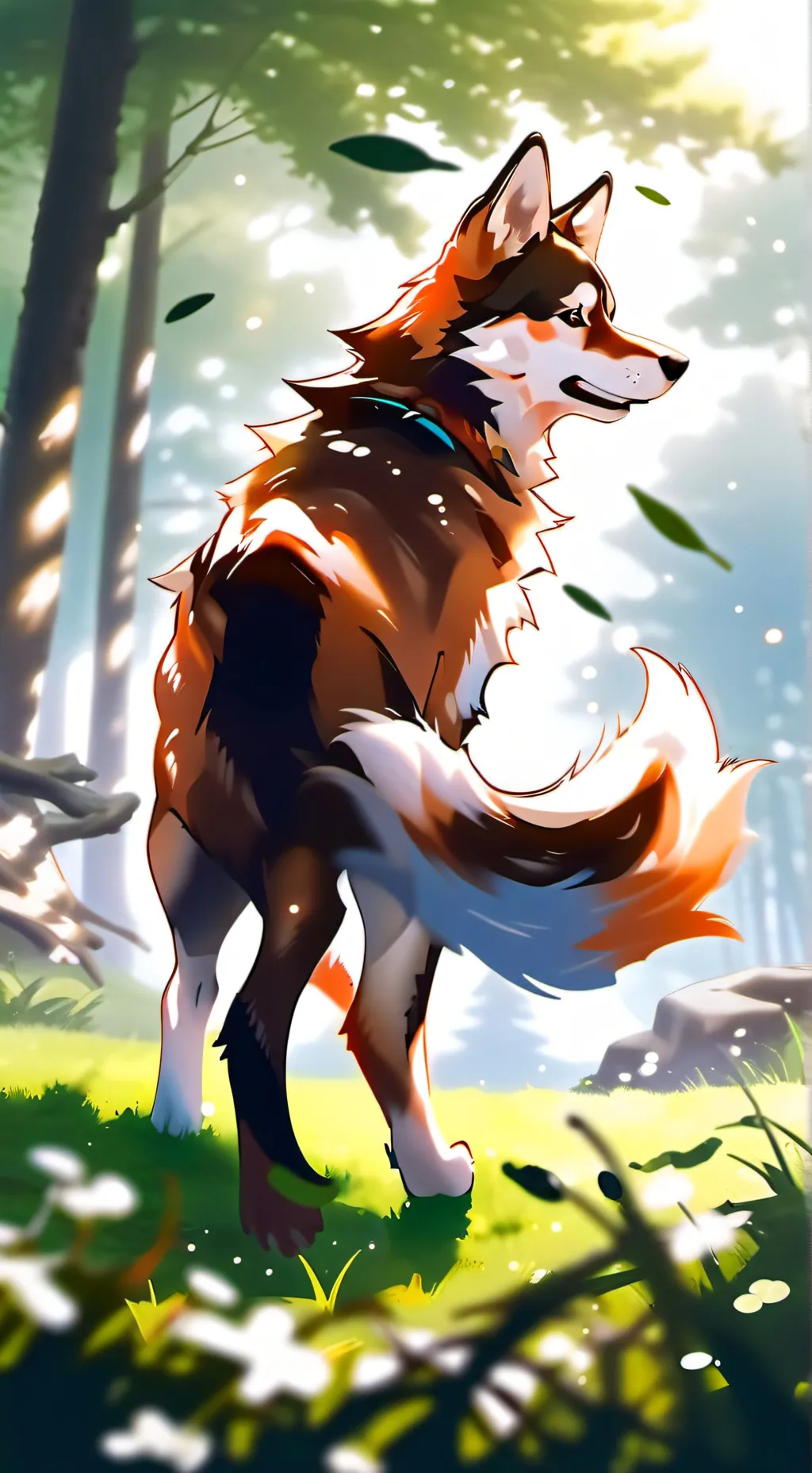 ai character: Mirando 👀 background