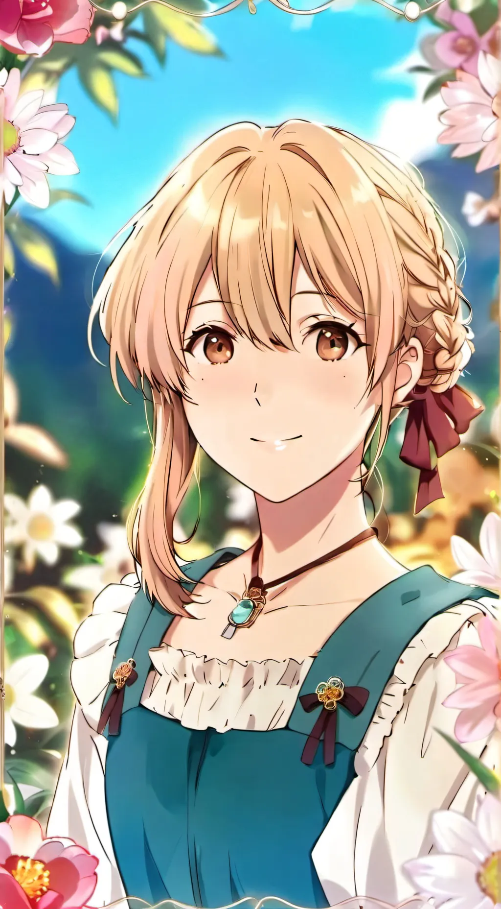 ai character: tu novia background